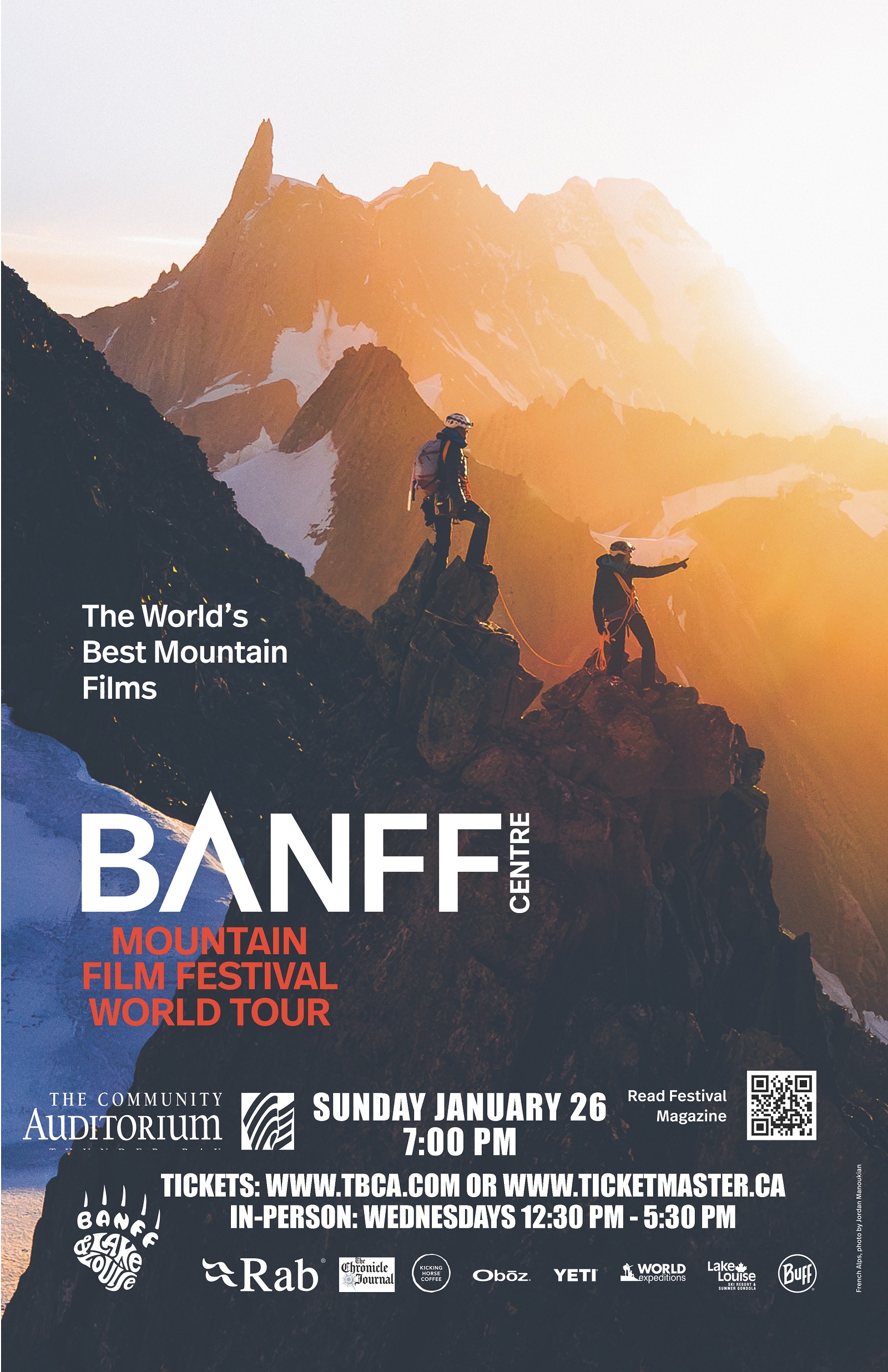 Banff Centre Mtn. Film Fest World Tour