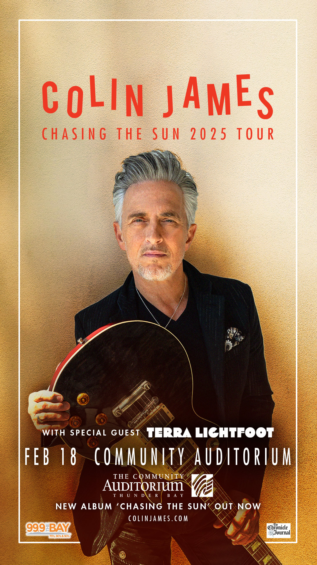 Colin James - Chasing The Sun Tour