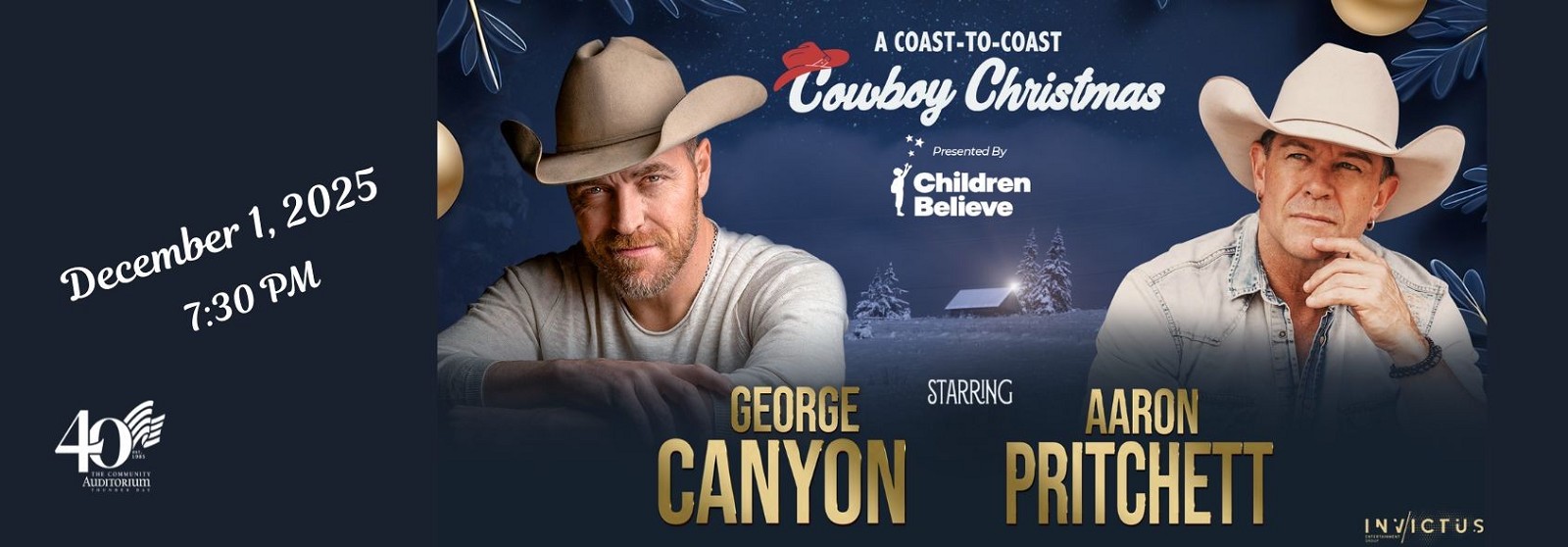 George Canyon & Aaron Pritchett - A Coast to Coast Cowboy Christmas