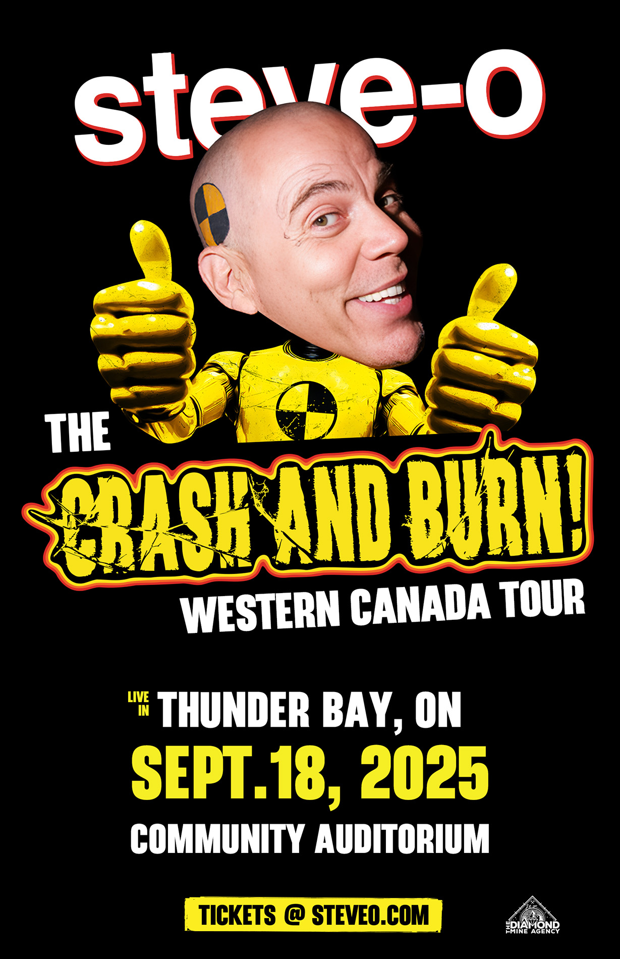 Steve-O Crash and Burn Tour