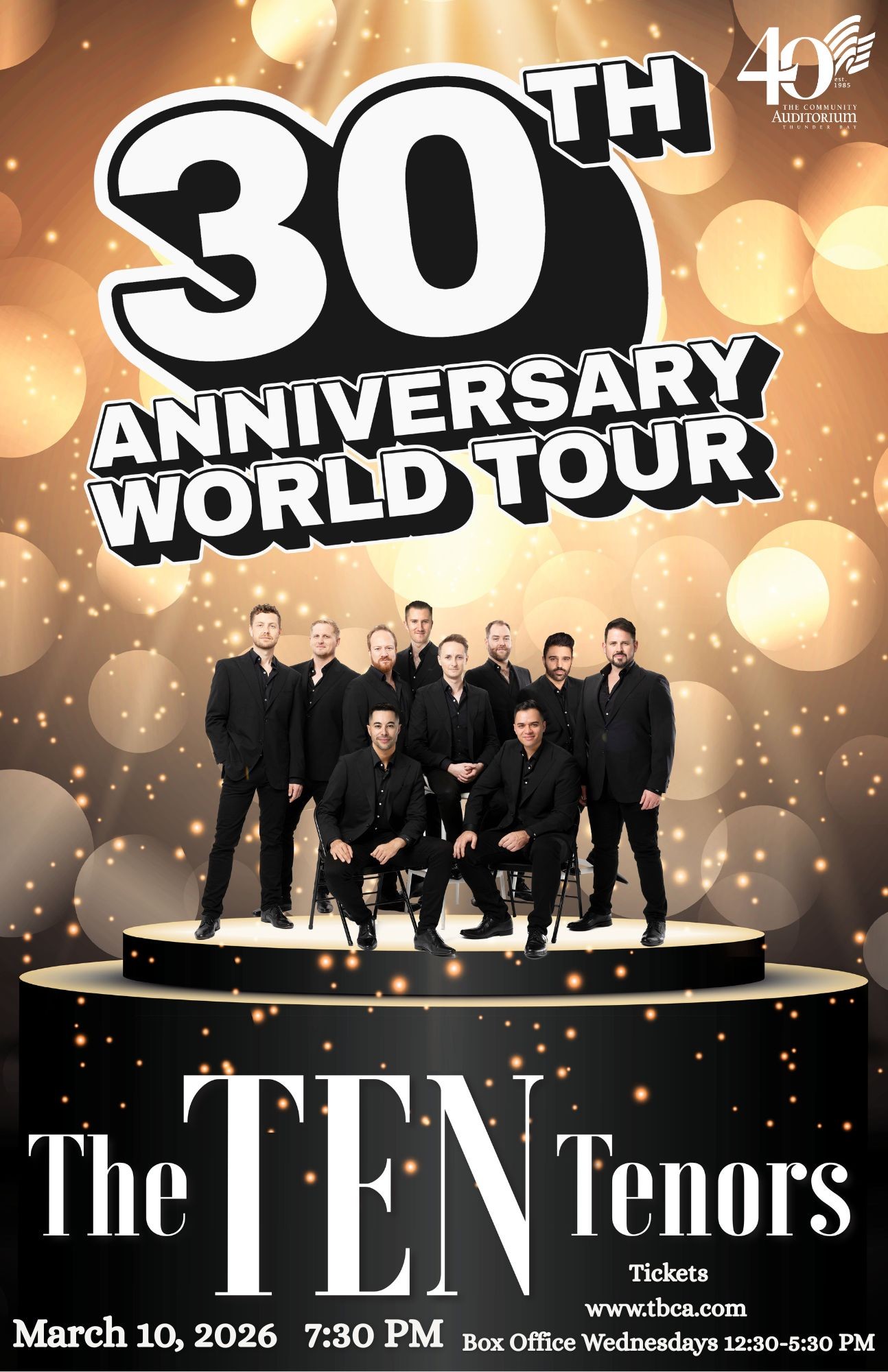 The Ten Tenors - 30th Anniversary Tour