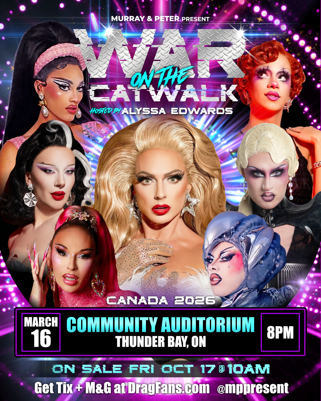 Murray & Peter Present WAR ON THE CATWALK